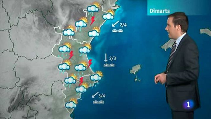 L'informatiu - Comunitat Valenciana - El tiempo en la Comunidad Valenciana - 26/08/13