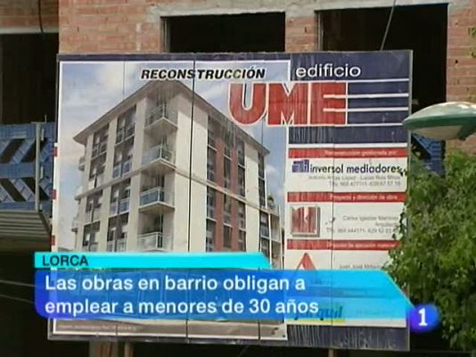 Noticias Murcia - La Comunidad de Murcia en 2'.(26/08/2013)