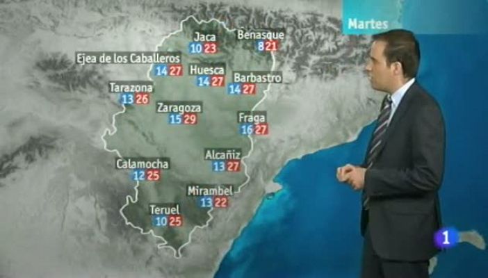 El tiempo en Aragón - 26/08/13