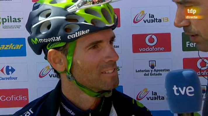 Vuelta ciclista a España - Alejandro Valverde: "En todo momento he estado delante"