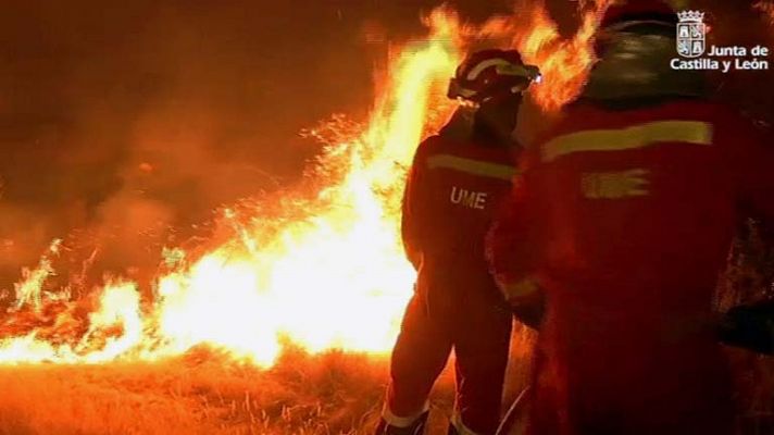Telediario 1 - Repercusión turística incendios