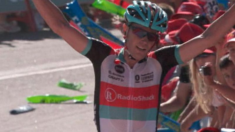 Horner, vencedor de la tercera etapa y líder de la Vuelta