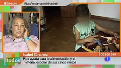Entre Todos - Isabel pide ayuda para la alimentación y el material escolar de sus nietos