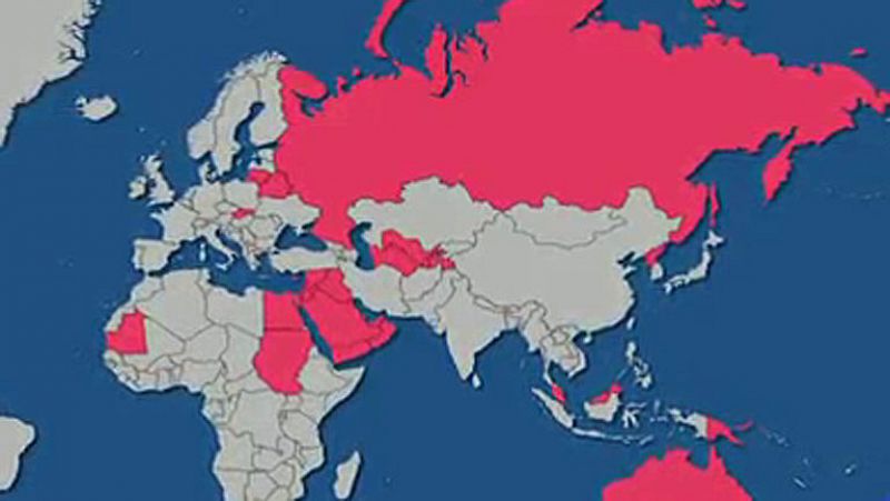 Los enfermos de sida tienen prohibida la entrada en 44 países  
