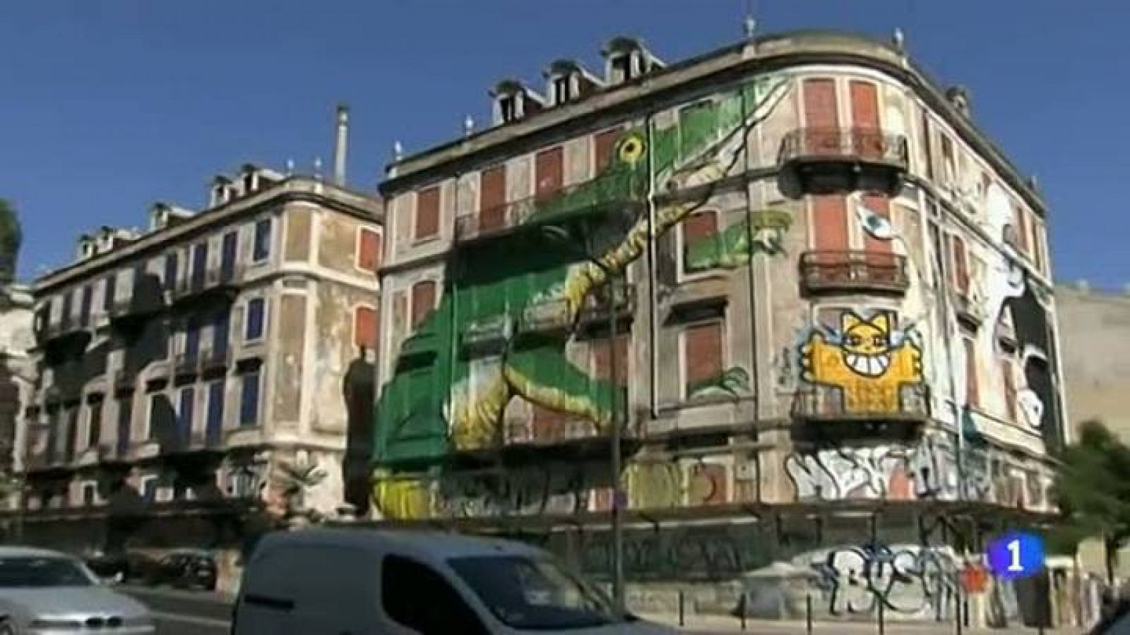 Telediario 1: Recorremos la Europa de los grafitis | RTVE Play