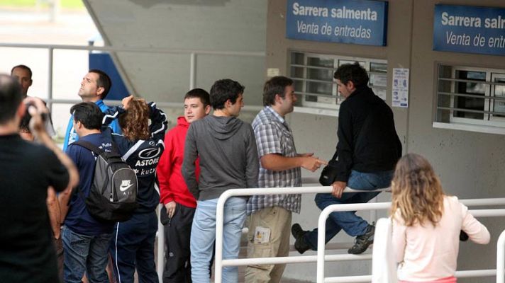 Colas de Champions en Anoeta