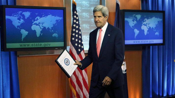 Kerry dice que es "innegable" que el régimen sirio ha usado armas químicas