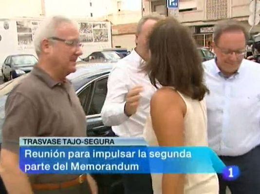 Noticias Murcia - La Comunidad de Murcia en 2'.(27/08/2013)
