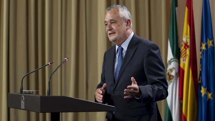 Telediario 1 - Motivos de la renuncia de Griñán