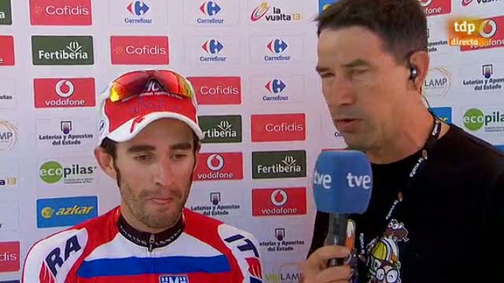 Vuelta ciclista a España - Dani Moreno: "Le dije a Purito que quería ganar en Fisterra"