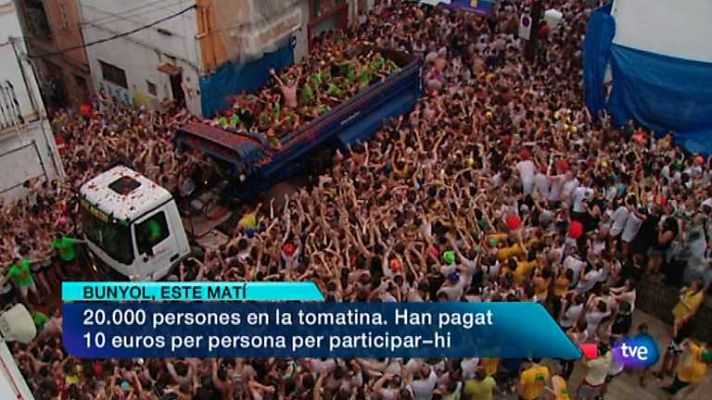 L'informatiu - Comunitat Valenciana - La Comunidad Valenciana en 2' - 28/08/13