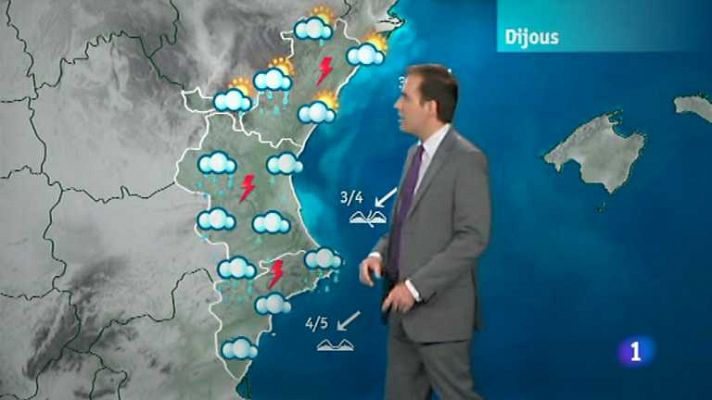 L'informatiu - Comunitat Valenciana - El tiempo en la Comunidad Valenciana - 28/08/13