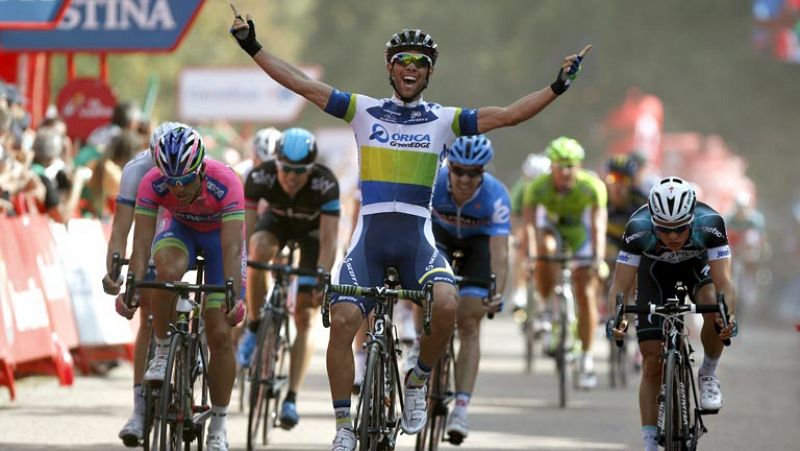 El ciclista Michael Matthews (Orica GreenEdge) se ha impuesto este  miércoles en la quinta etapa de La Vuelta a España, transcurrida  entre Sober (Galicia) y el Lago de Sanabria (Castilla y León) sobre  174,3 kilómetros, al ser el más rápido en el sp