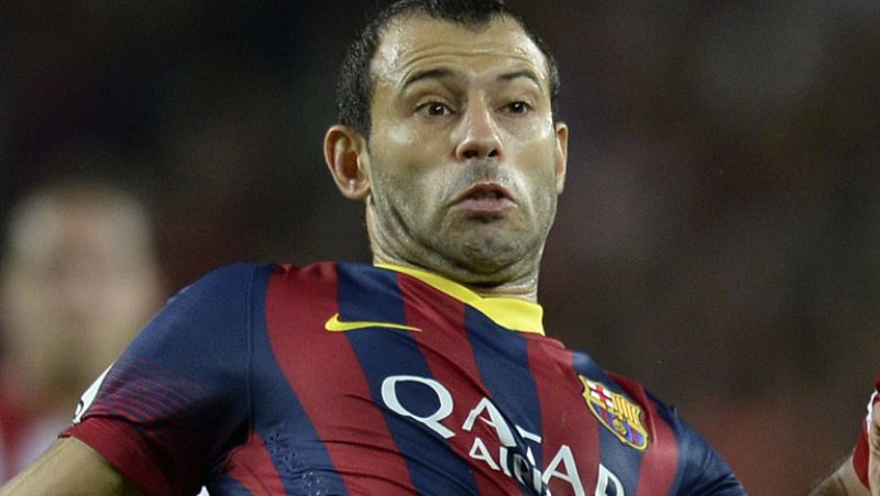 El jugador del Barcelona Javier Mascherano, ha definido la Supercopa como "muy pareja" y ha elogiado al Atlético. "Sabíamos que iba a ser duro porque enfrente teníamos un equipo enfrente que te hace las cosas muy complicadas, sabe a lo que juega y lo