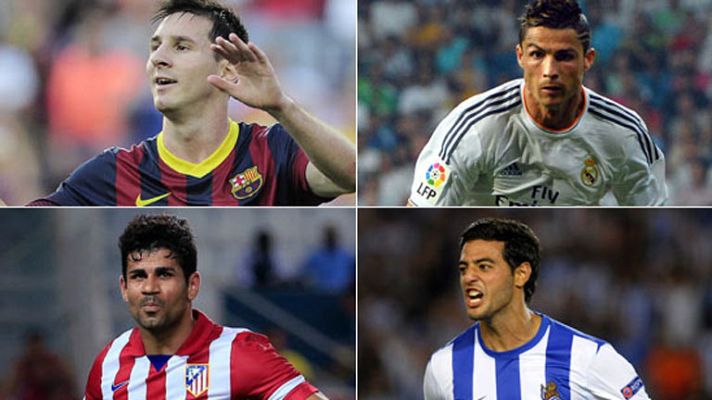 Telediario 1 - Madrid, Barça, Atlético y Real esperan rivales