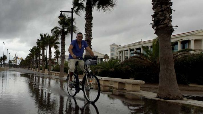 Telediario 1 - Daños en Andalucía