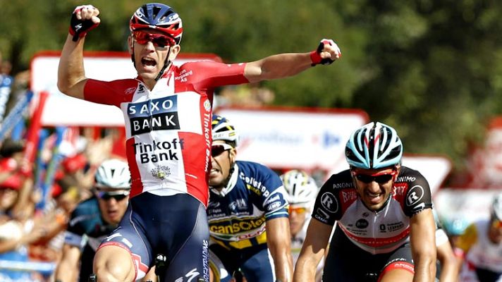 Vuelta ciclista a España - El danés Morkov gana la sexta etapa; Nibali sigue líder