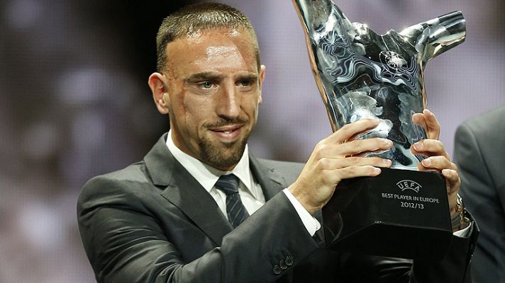 Ribéry, mejor jugador de Europa