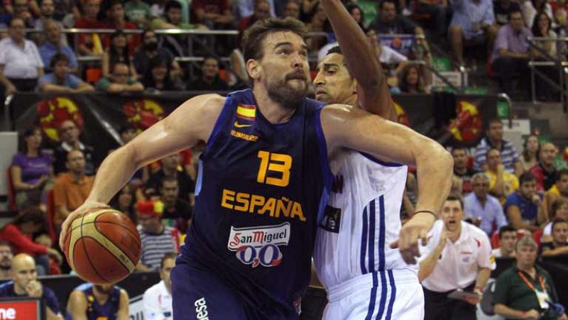 España borra de la pista a Gran Bretaña antes de viajar al Eurobasket