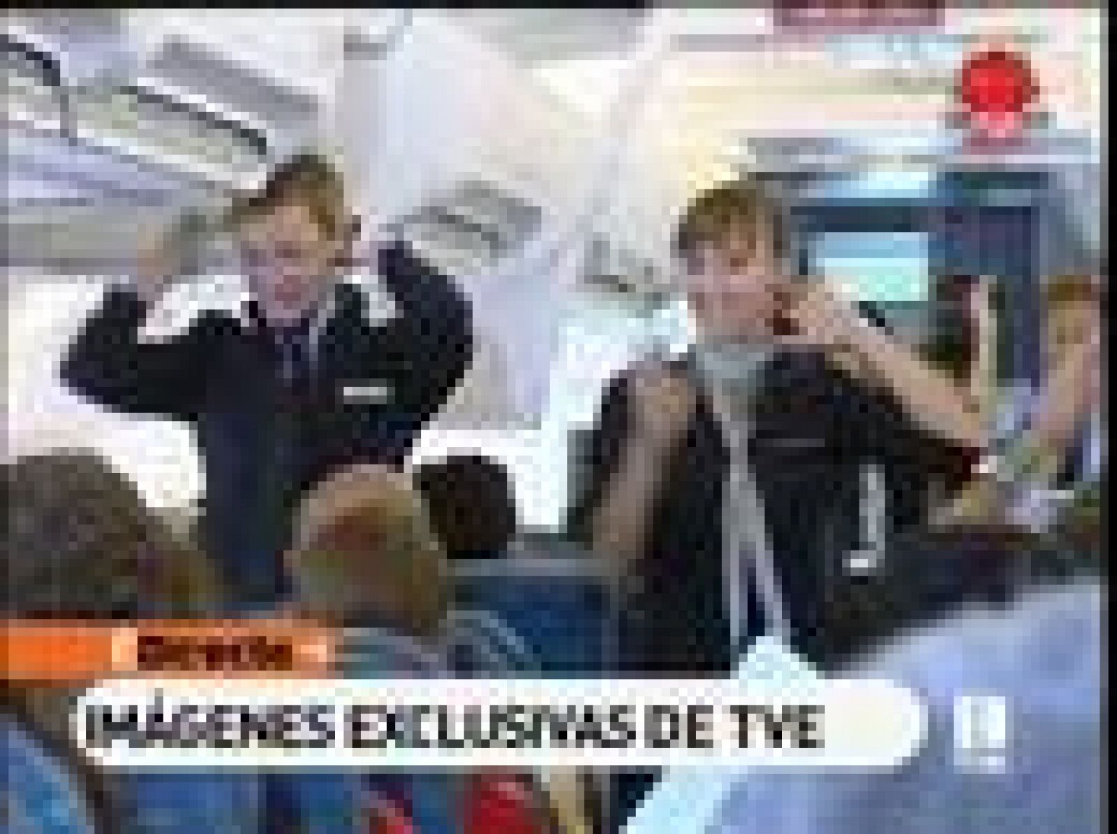 Imágenes exclusivas dentro del avión | Ver