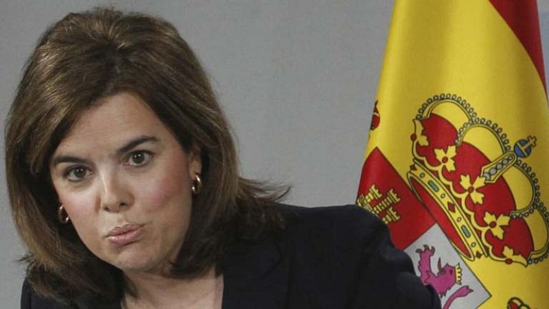 La vicepresidenta del Gobierno no se pronuncia sobre la destrucción de los discos duros de Bárcenas