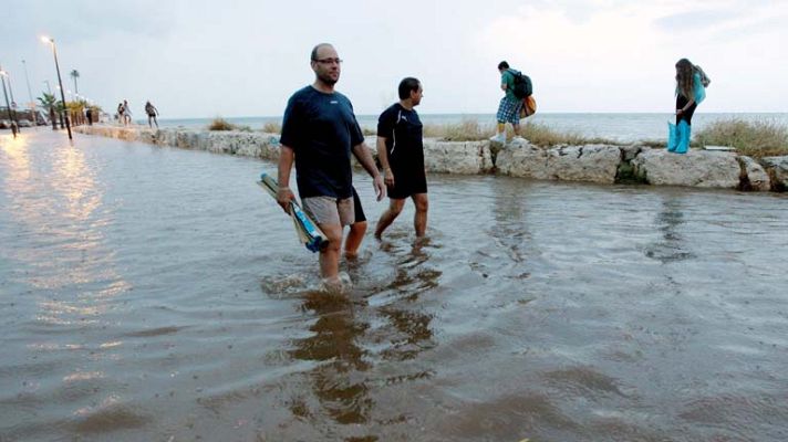 Telediario 1 - Continúan las lluvias