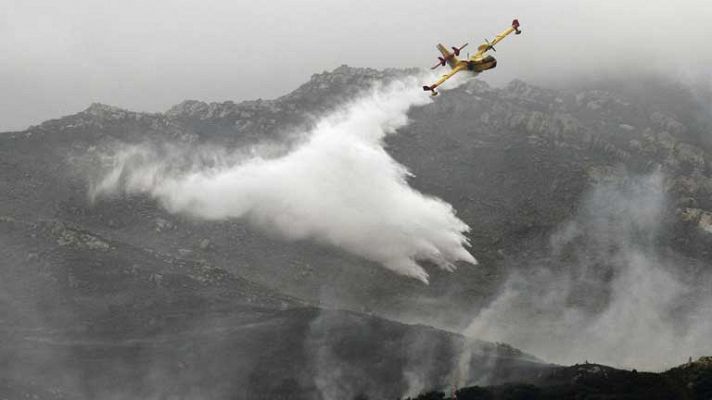 Telediario 1 - Incendios