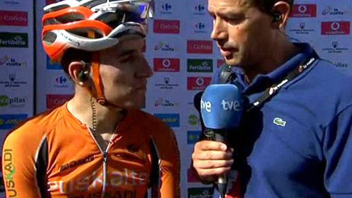 Vuelta ciclista a España - Igor Antón: "Uno solo contra el pelotón es difícil"