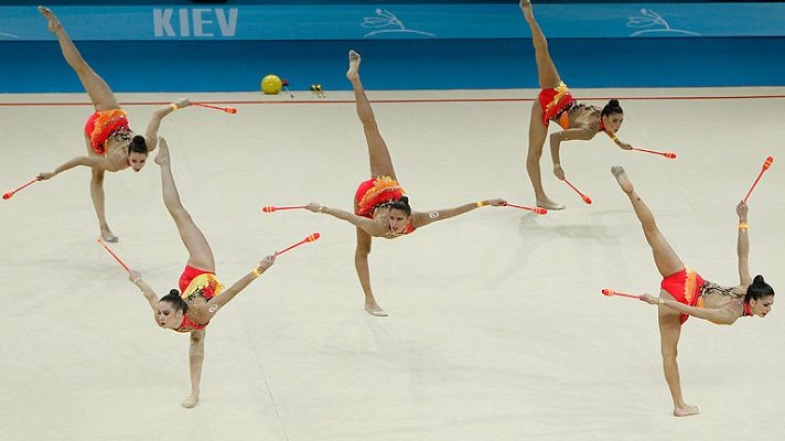 España, oro y bronce en los Mundiales de gimnasia