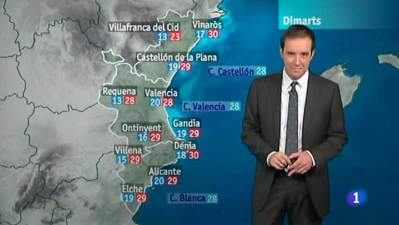  El tiempo en la Comunidad Valenciana - 02/09/13 - Ver ahora