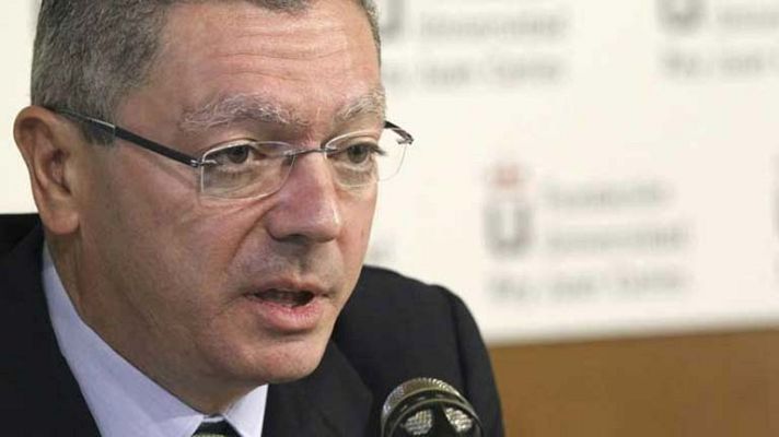 Telediario 1 - Nueva ley del aborto en octubre