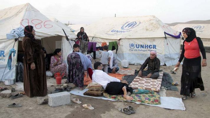 Telediario 1 - Conflicto en Siria