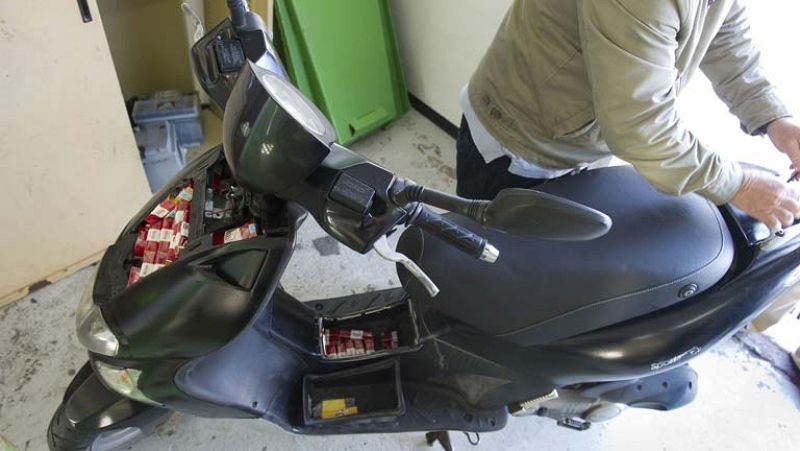 Contrabando de tabaco en Gibraltar, un millón de cajetillas intervenidas durante este año 