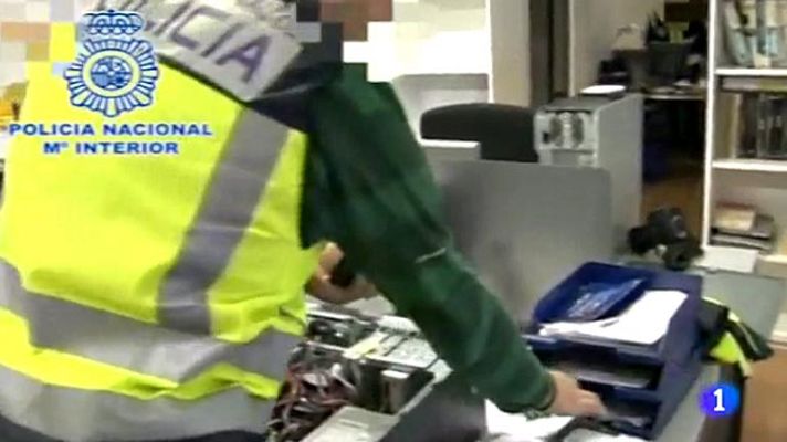 Telediario 1 - TVE accede en exclusiva a las imágenes del registro de la agencia Método 3