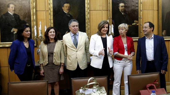 Telediario 1 - El Gobierno propone vincular la revalorización de las pensiones a las cuentas de la Seguridad Social