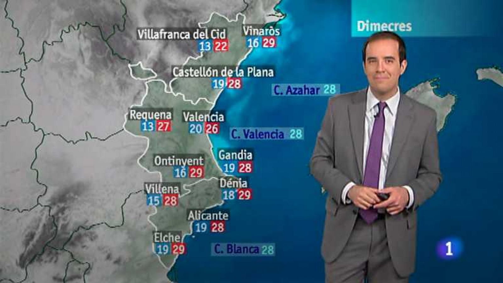 El tiempo en la Comunidad Valenciana - 03/09/13 - Ver ahora