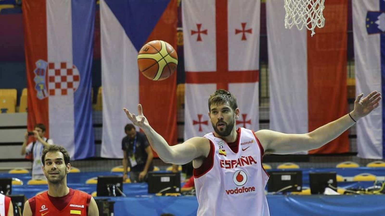 España se mide ante Croacia en su debut en el Eurobasket de Eslovenia 2013, en el primer partido del grupo C.