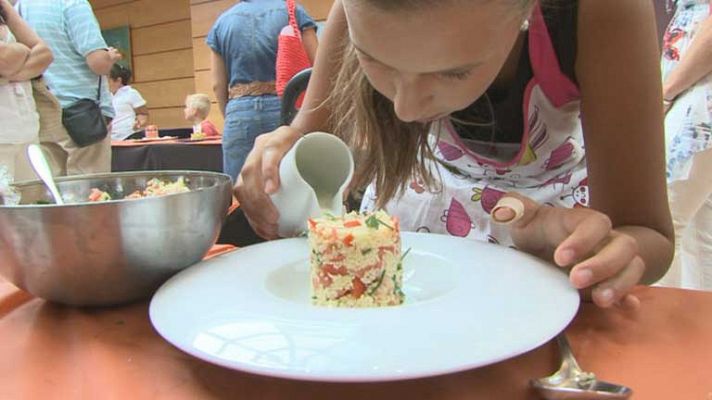 Telediario 1 - MasterChef Junior se presenta en el FesTVal de Vitoria