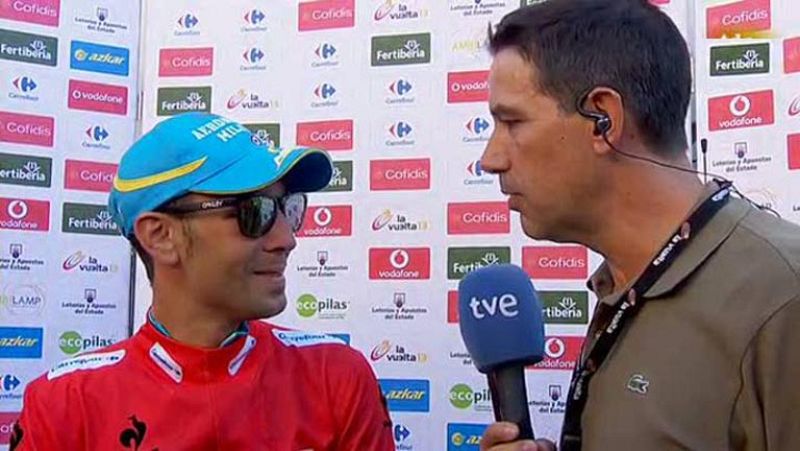 El nuevo líder de la carrera sufrió la picadura de una avispa en el ojo durante la jornada de descanso. Por suerte no le ha impedido disputar la contrarreloj.