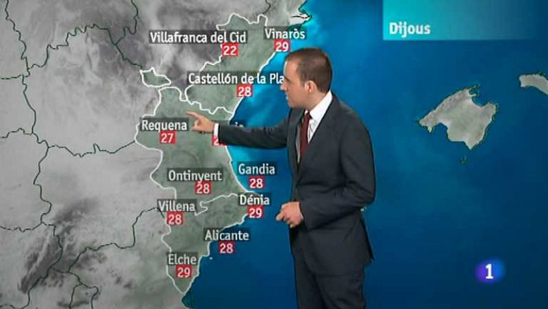  El tiempo en la Comunidad Valenciana - 05/09/13 - Ver ahora