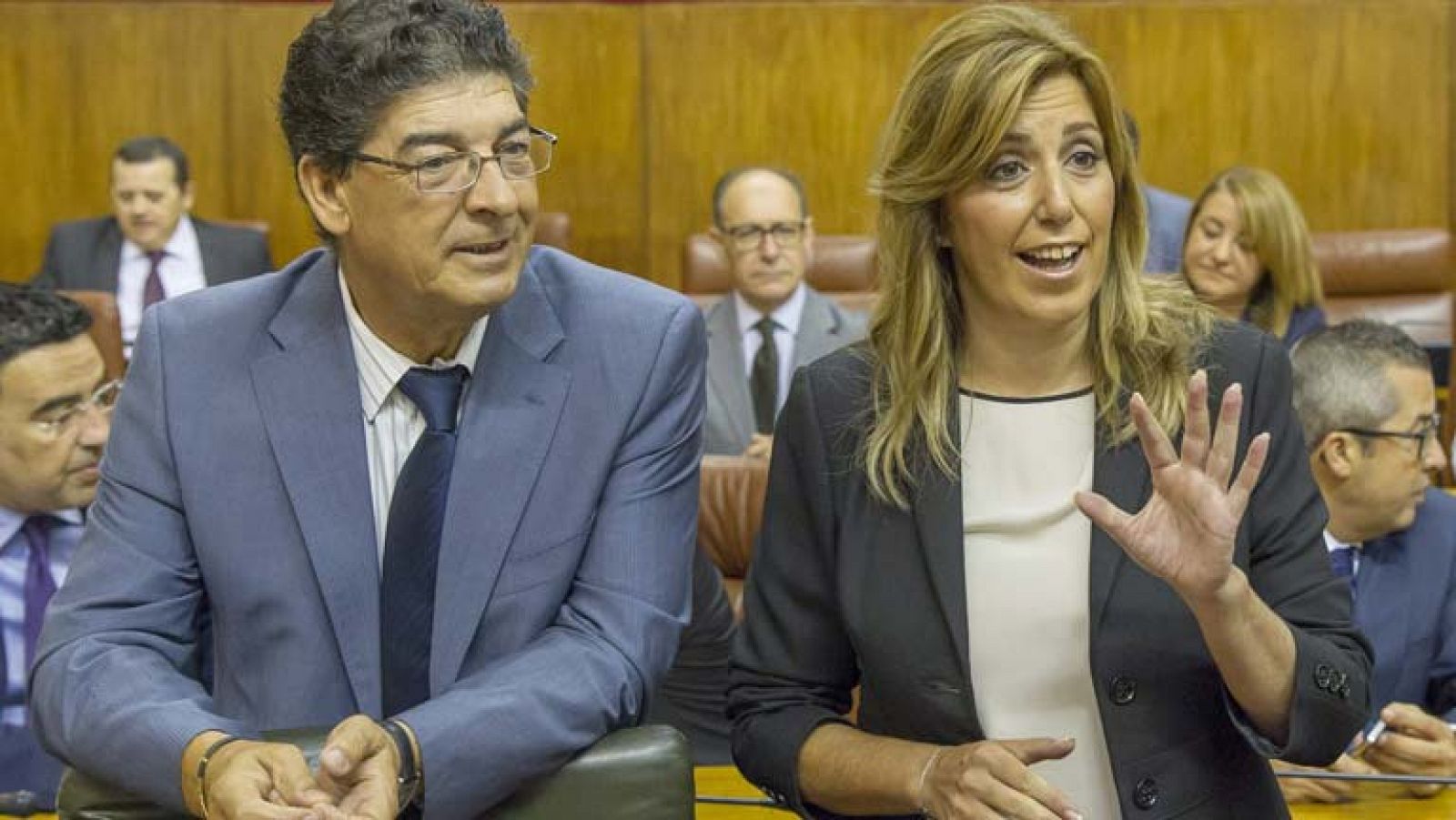 Izquierda Unida dice que comparte la apuesta por las políticas sociales en la investidura de Susana Díaz  