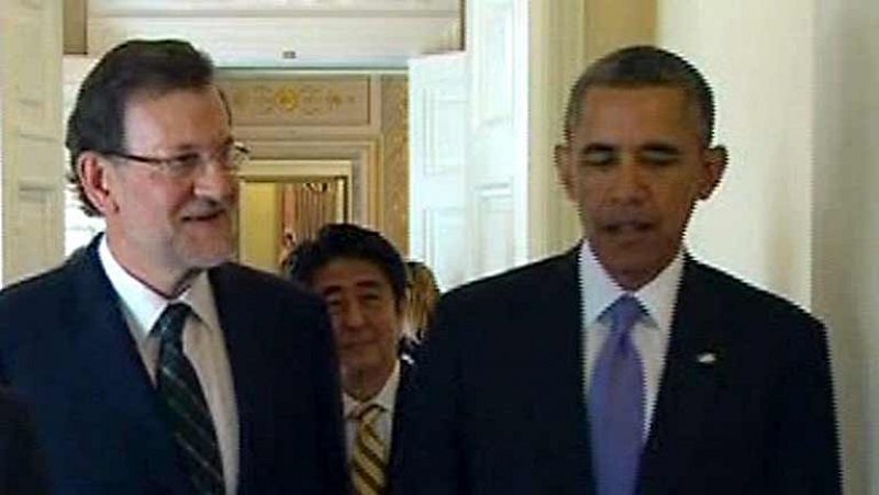 Obama se compromete con Rajoy a cerrar un encuentro en Washington 