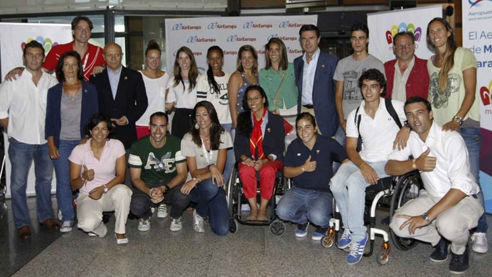 La delegación de deportistas que apoyará a Madrid 2020 este sábado en Buenos Aires se ha mostrado muy optimista con las posibilidades de que finalmente los Juegos se celebren en la capital.