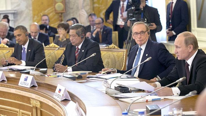 Telediario 1 - G20 sigue dividido sobre Siria