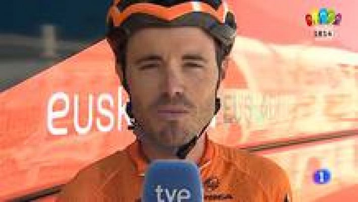 Los ciclistas de 'La Vuelta' apoyan la candidatura de Madrid 2020