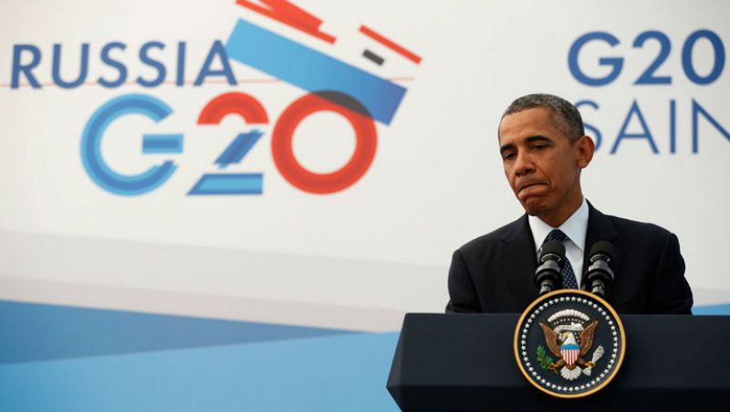 Obama logra el respaldo de diez países del G20 a una "fuerte respuesta" en Siria 