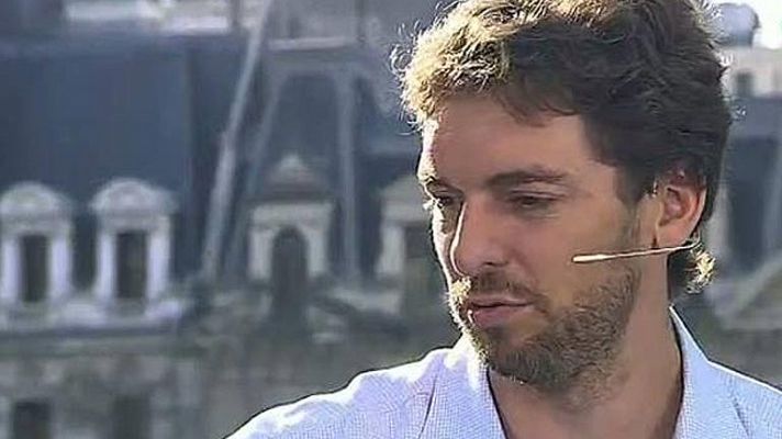 Pau Gasol, figura deportiva en la presentación de Madrid 2020