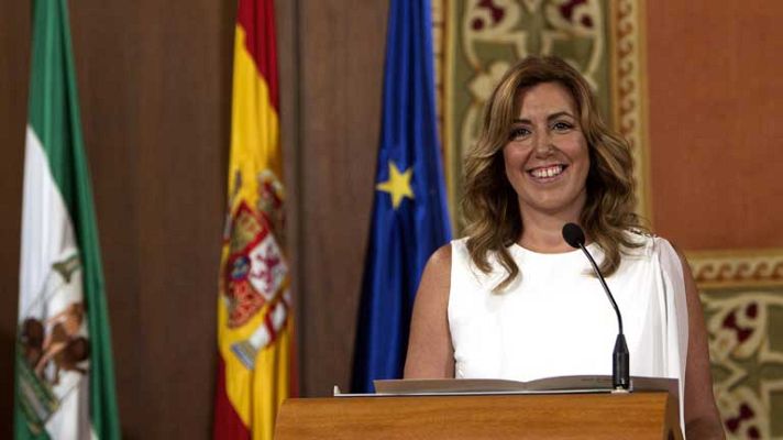 Telediario 1 - Nueva presidenta de Andalucía