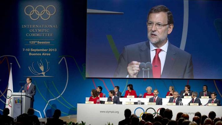 Especial Candidatura Olímpica 2020 - Rajoy defiende que Madrid 2020 es "estable y fiable"