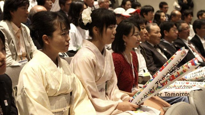 Telediario 1 - Compromiso, celebración e innovacion, los pilares de Tokio